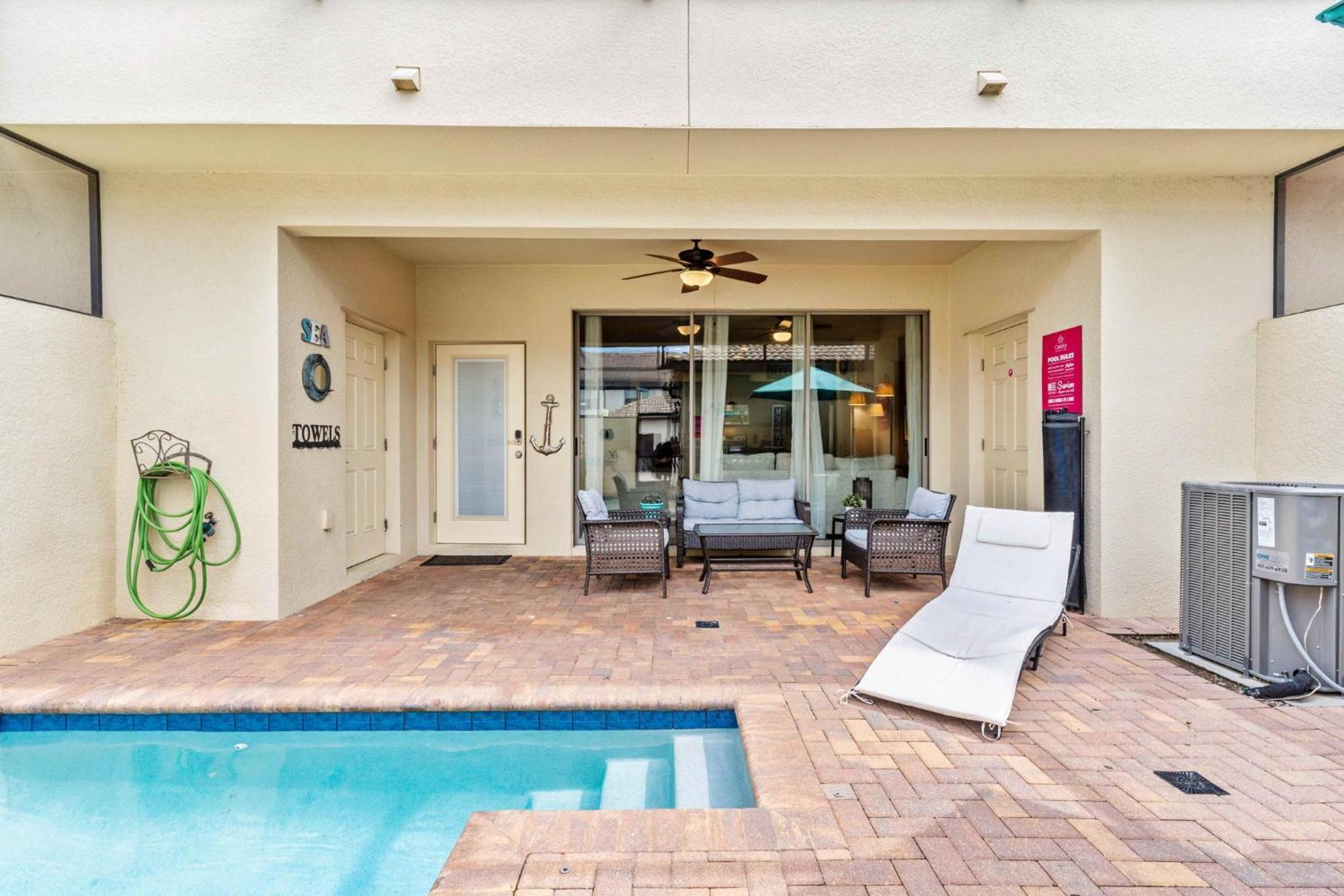 Townhome With Private Pool, Bbq & Free Waterpark Kissimmee Exteriör bild