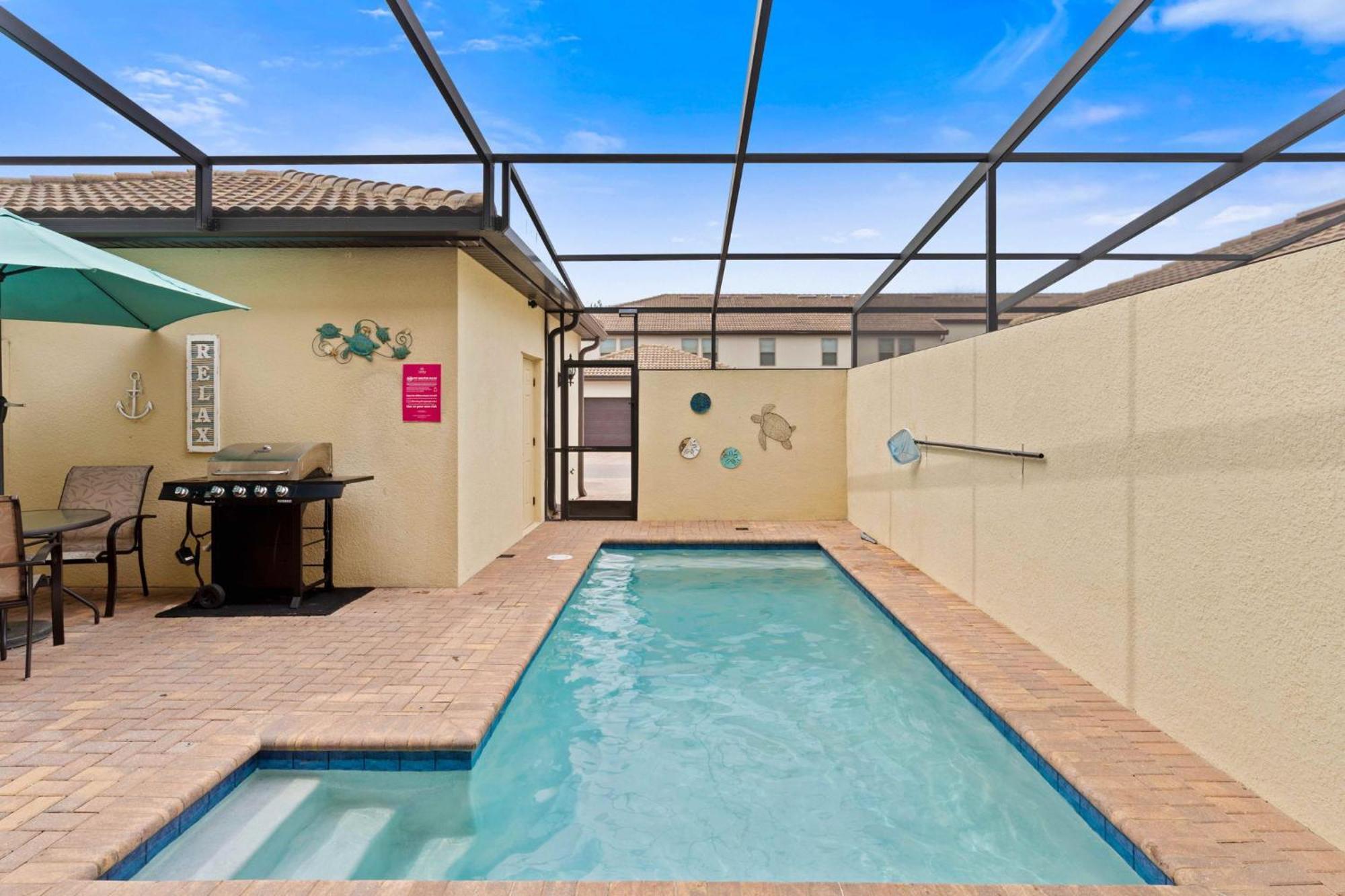 Townhome With Private Pool, Bbq & Free Waterpark Kissimmee Exteriör bild