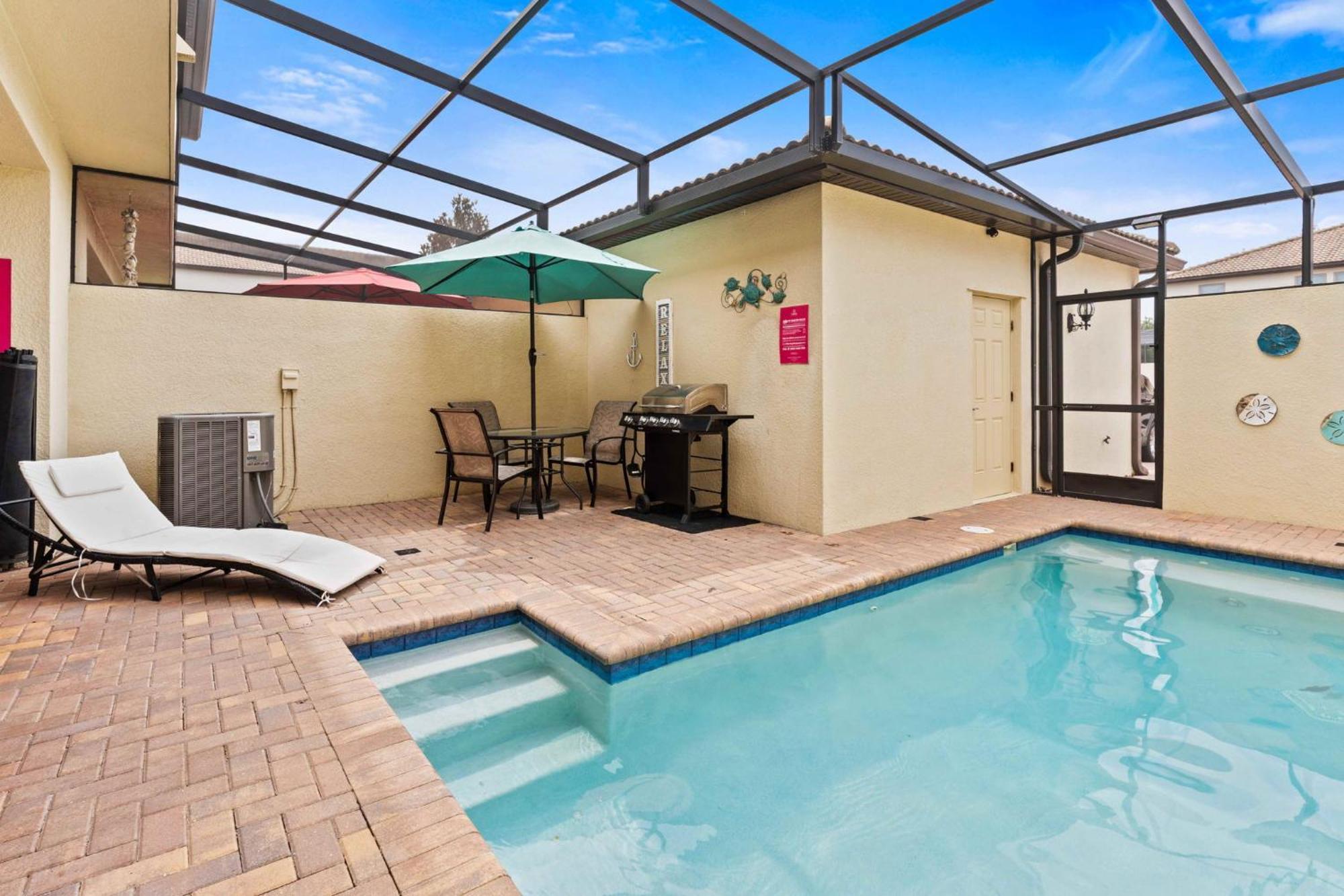 Townhome With Private Pool, Bbq & Free Waterpark Kissimmee Exteriör bild