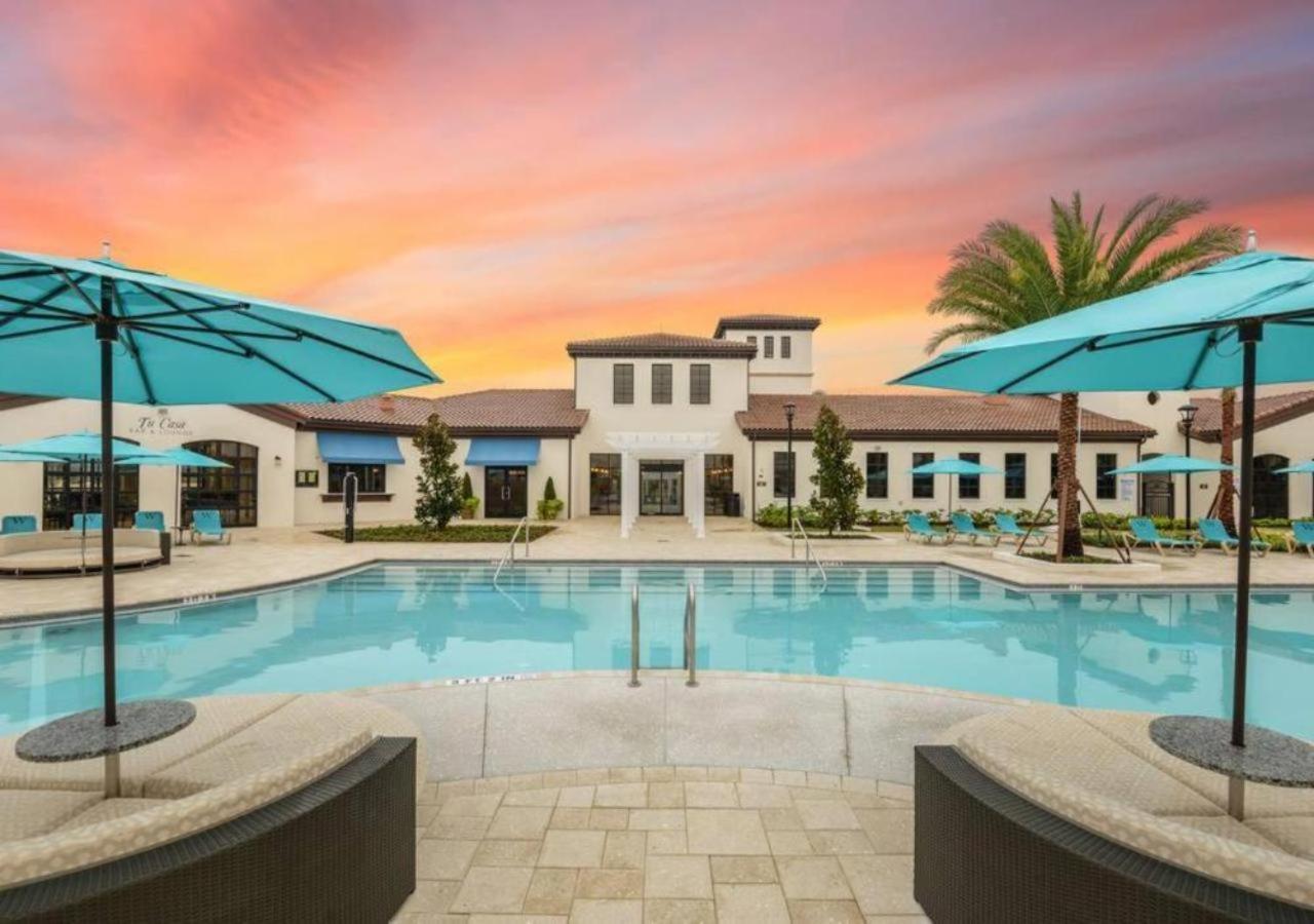 Townhome With Private Pool, Bbq & Free Waterpark Kissimmee Exteriör bild